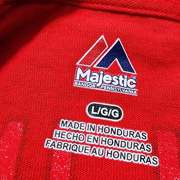 Majestic St Louis Cardinals Shirt Yadier Molina Mens Red Shirsey Jersey - Picture 4 of 4